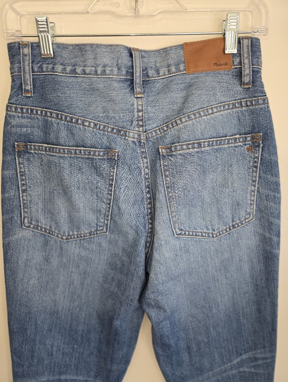 Madewell rigid skinny Distressed cotton jeans size 26 Napa wash - Picture 7 of 11